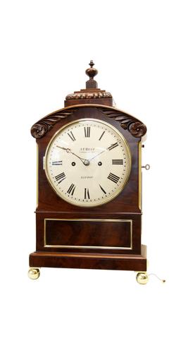 Bracket Clock J P Rest, London, William IV, (Circa 1865)