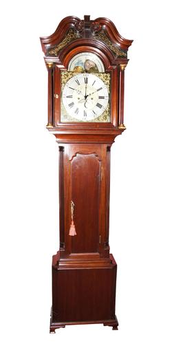 Longcase clock with centre seconds by John Clayton, Marple, (Circa 1760)