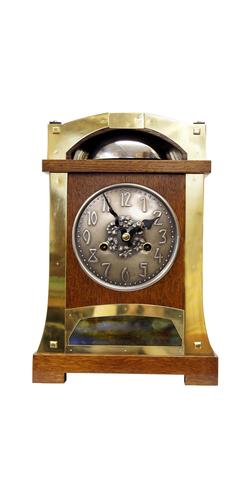 Bracket Clock, by Hamburg American Clock Company, (Circa 1900)