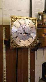 Longcase movement, fully tested after serviceing.