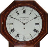 Edward Shepley, Norwich style wall clock dial (Circa 1780)