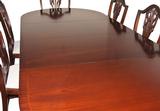 Mahogany table top with the 2 extentions.